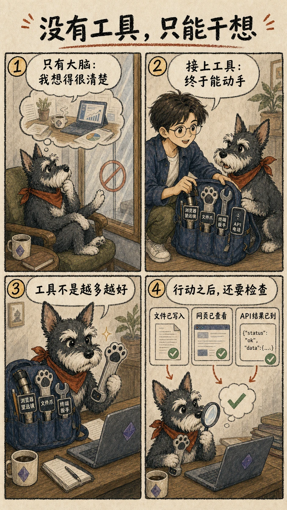 assets/ai-agent-comics/ch02-04-tool-belt.webp